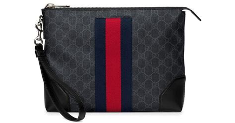 gucci men's pouch saks|saks gucci outlet.